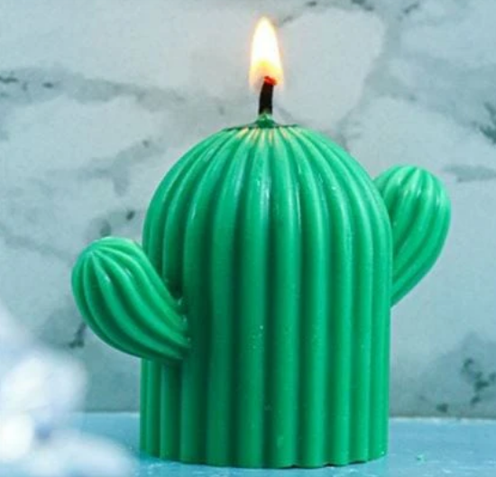 3D Realistic Cactus Candle for home decor - DIY Crafts - Perfect for Home Decor, Holiday & Birthday Decorations, Cactus Decor