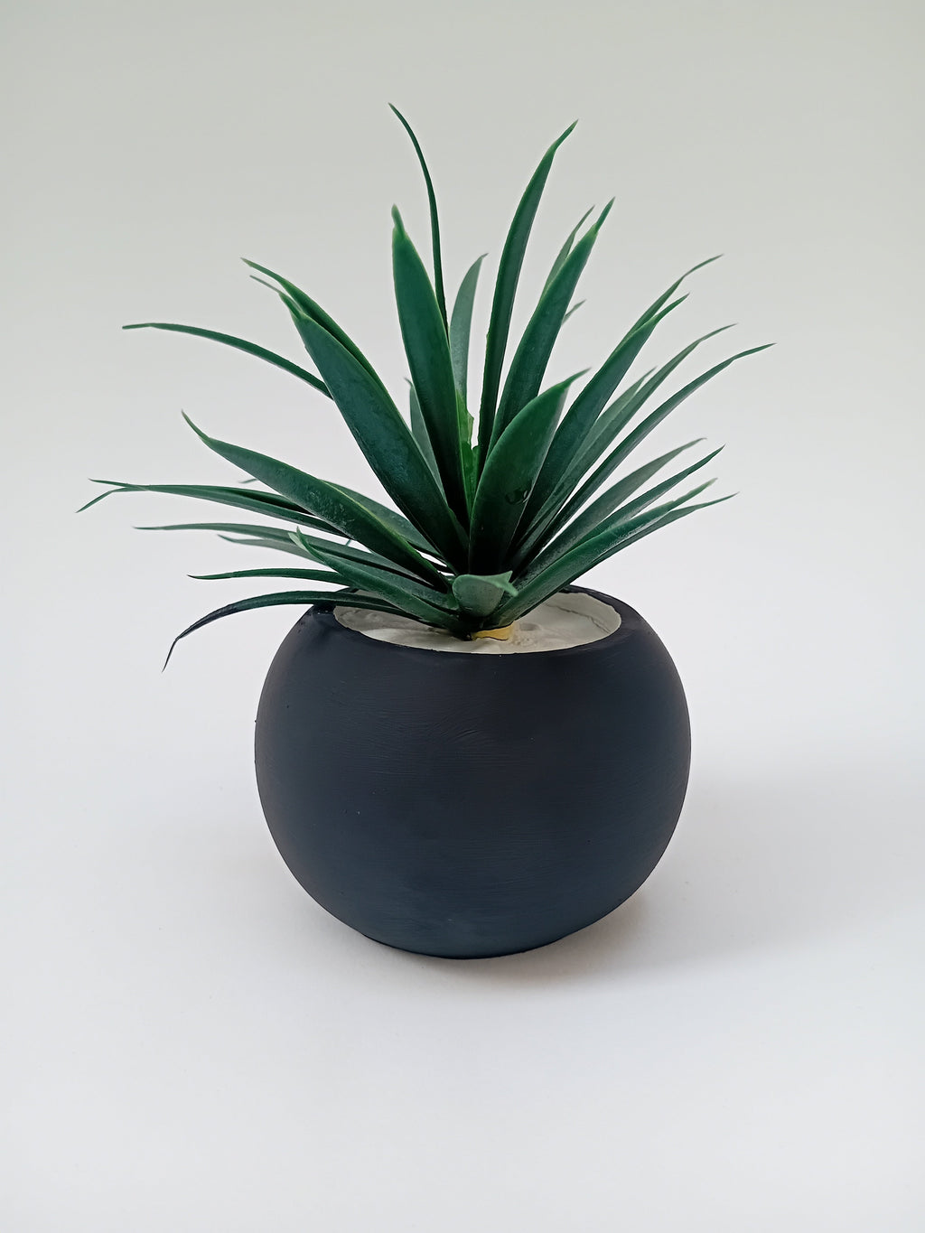 Artificial Succulent Plants in Round Ceramic Pot – Artificial Plant Decoration for Home, Office, Desk, Living Room Decor & Gifts Pots For Decoration