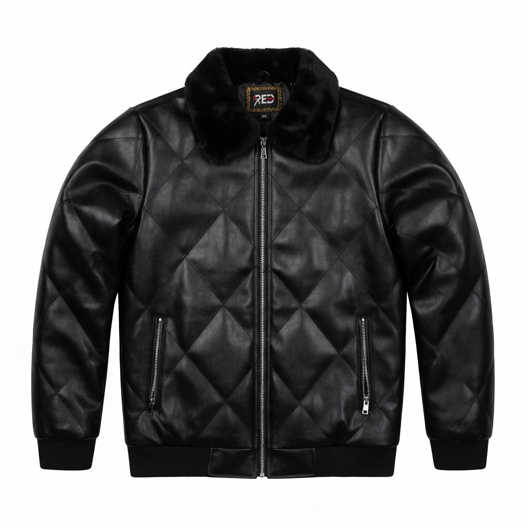 Noir Luxe Bomber