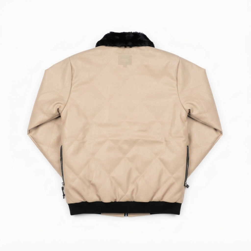 Noir Luxe Bomber