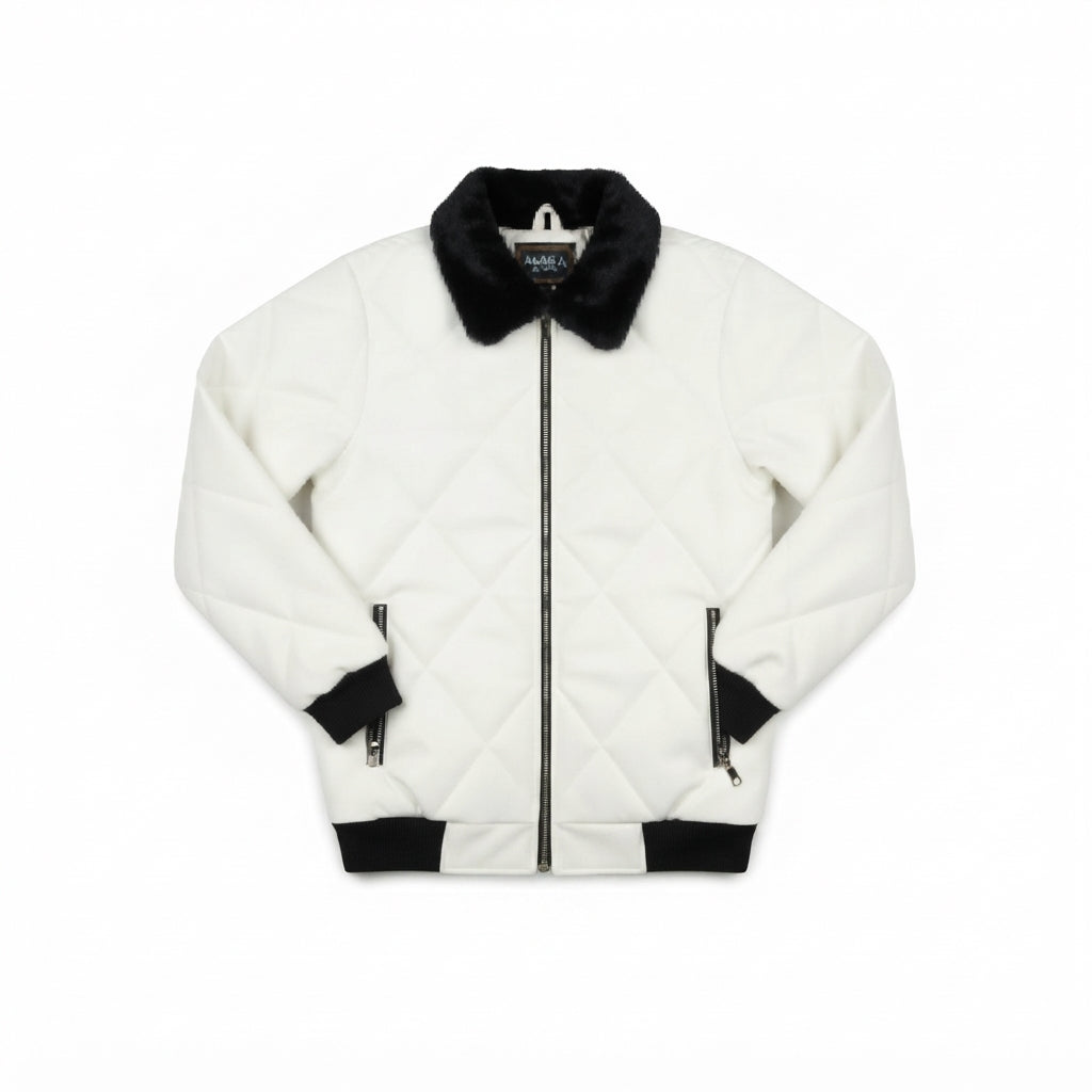 Noir Luxe Bomber