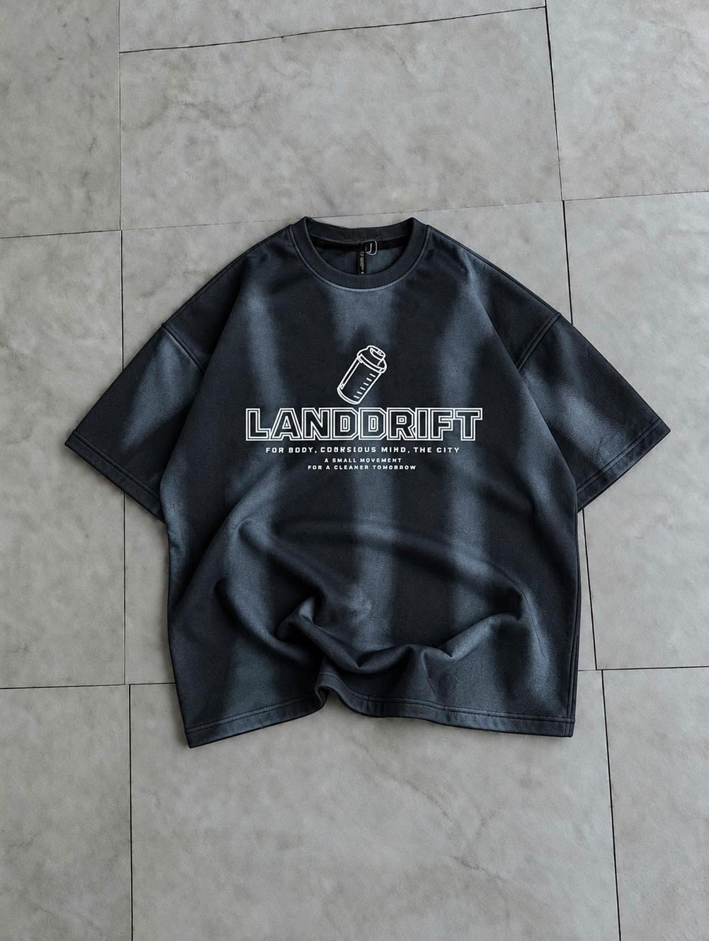 Modern Block Oversized Tee