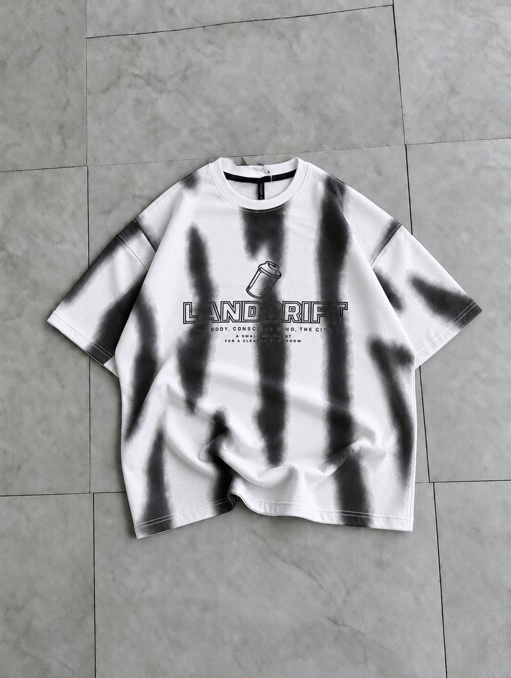 Modern Block Oversized Tee