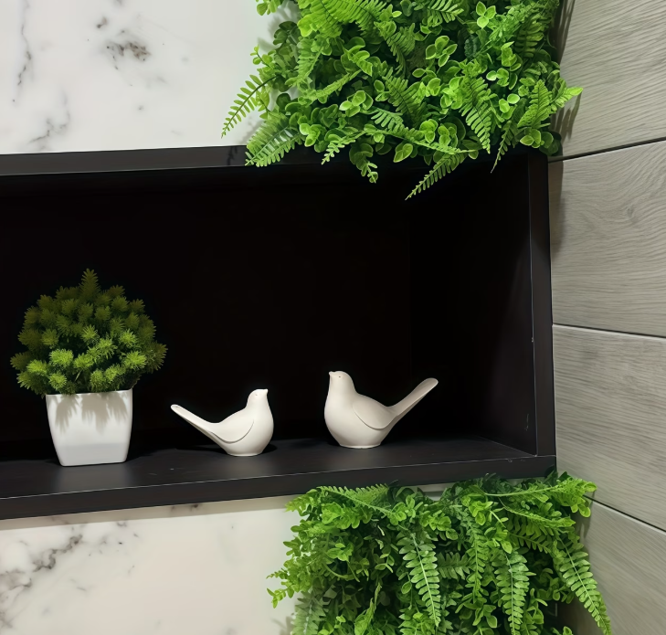 Minimalist Ceramic Bird Pair Decor
