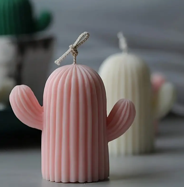 3D Realistic Cactus Candle for home decor - DIY Crafts - Perfect for Home Decor, Holiday & Birthday Decorations, Cactus Decor
