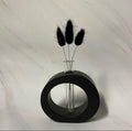 Bohemian Matte Finish Flower Vase | Modern Decorative Vase for Living Room, Tabletop & Home Décor | Stylish Gift Item by Tajdar
