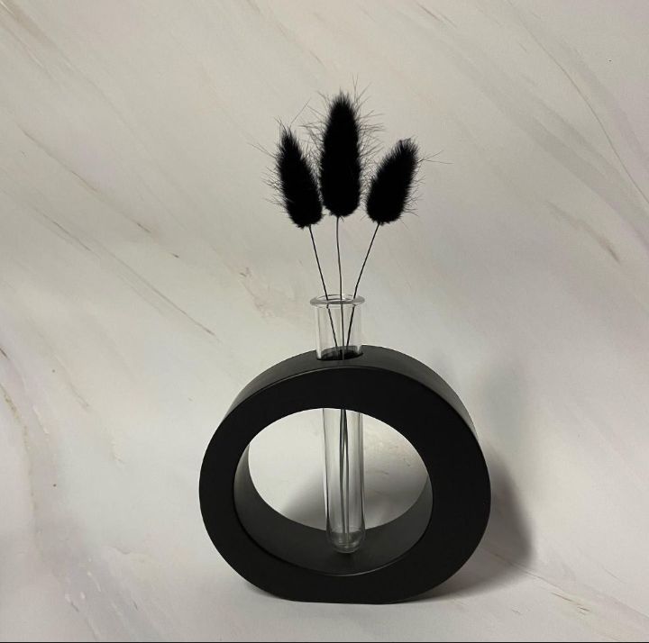 Bohemian Matte Finish Flower Vase | Modern Decorative Vase for Living Room, Tabletop & Home Décor | Stylish Gift Item by Tajdar