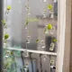 New Set of 8 Rope Hanging Small Glass Bud Vase Without Money Plants , Decorative Hanging Glass Plants Vases, Small Hanging Vases, Home Decor, Housewarming Gift