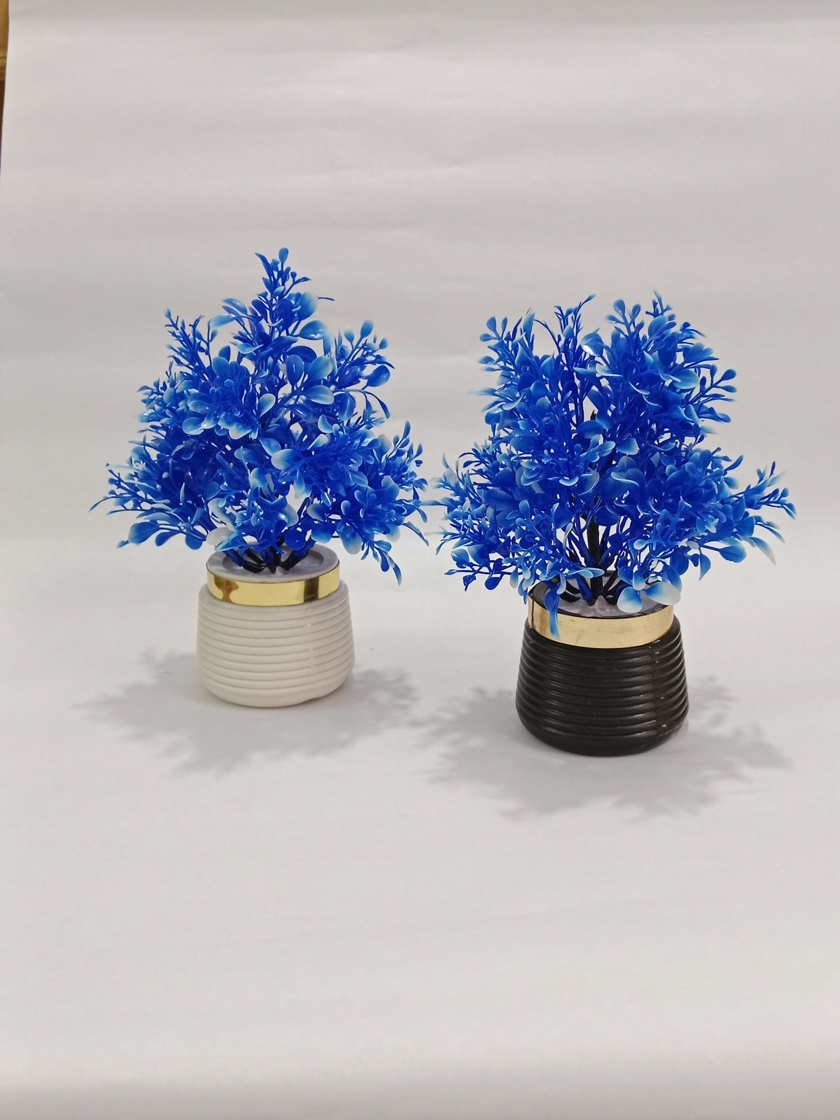 Artificial Wild Plant with Black / White Pot | Washable | Best Used for Home Purposes and Office Decoration Table Top home decoration items flowers Showpiece for home decoration